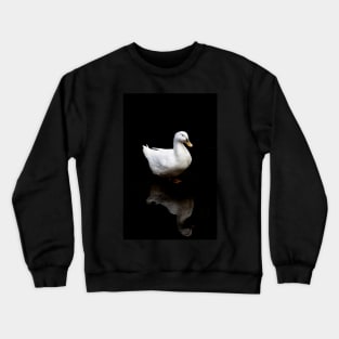 black duck pattern Crewneck Sweatshirt